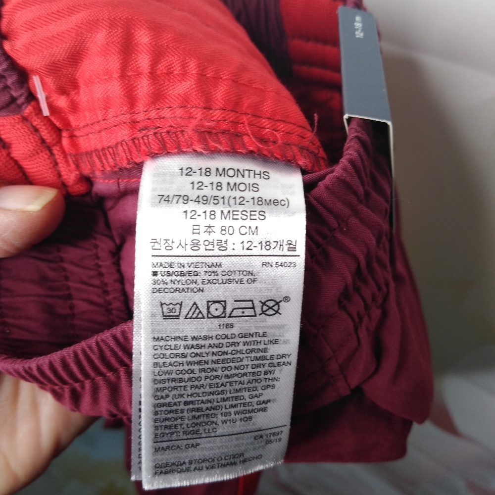 NWT Baby Gap Pull On Pant - Picture 3 of 6